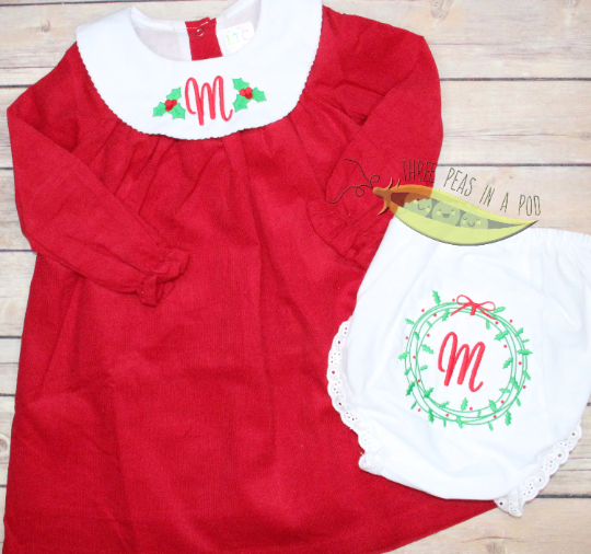 Corduroy Bishop Dress