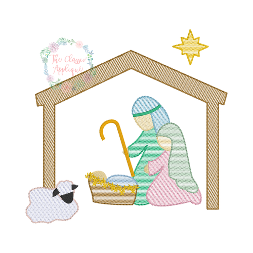 Sketch Nativity